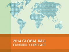 2014年全球研發(fā)經(jīng)費(fèi)預(yù)測 中國2022年超美國